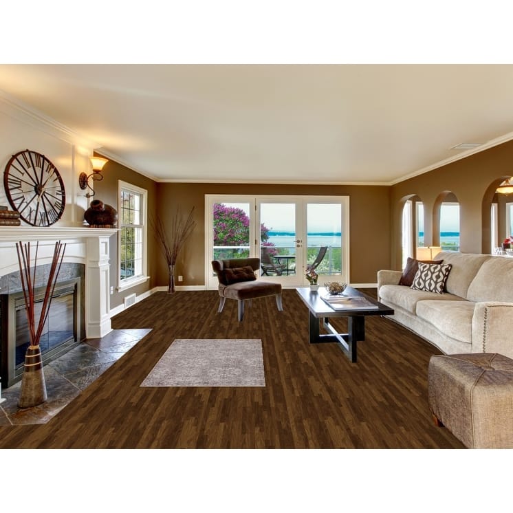 Ivory & Brown Modern Indian Abstract Accent Rug Handmade Wool Carpet - 3'0"x 5'1"