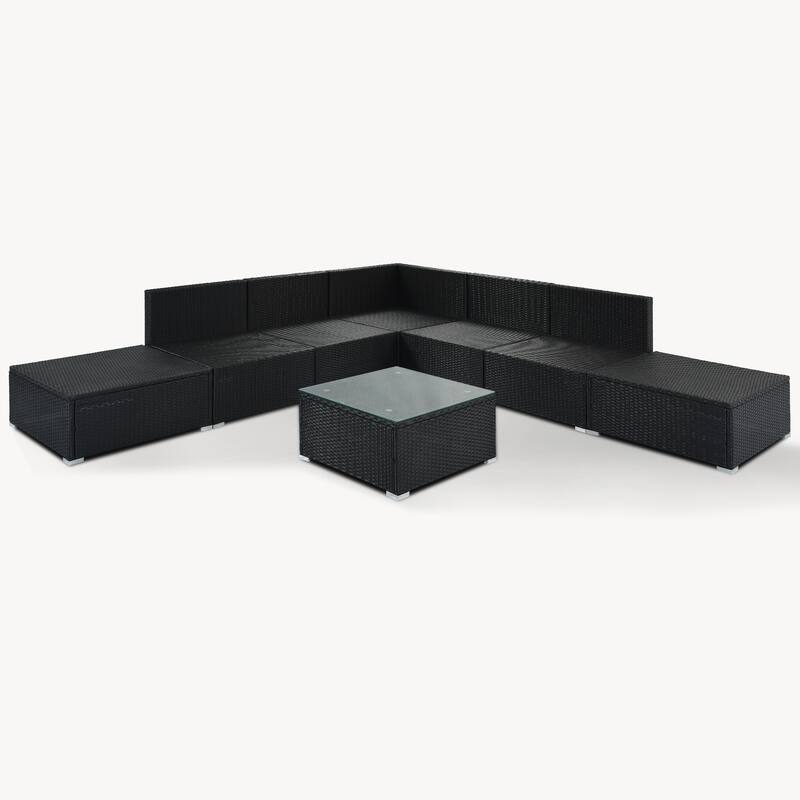 8-Pieces Outdoor Patio Furniture Sets