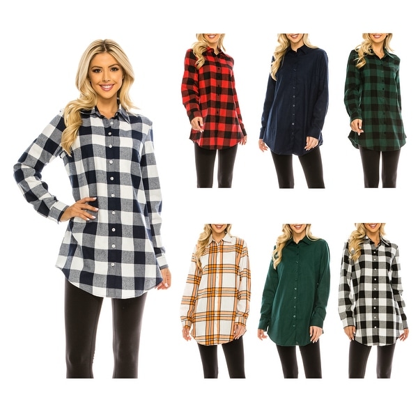 Long flannel