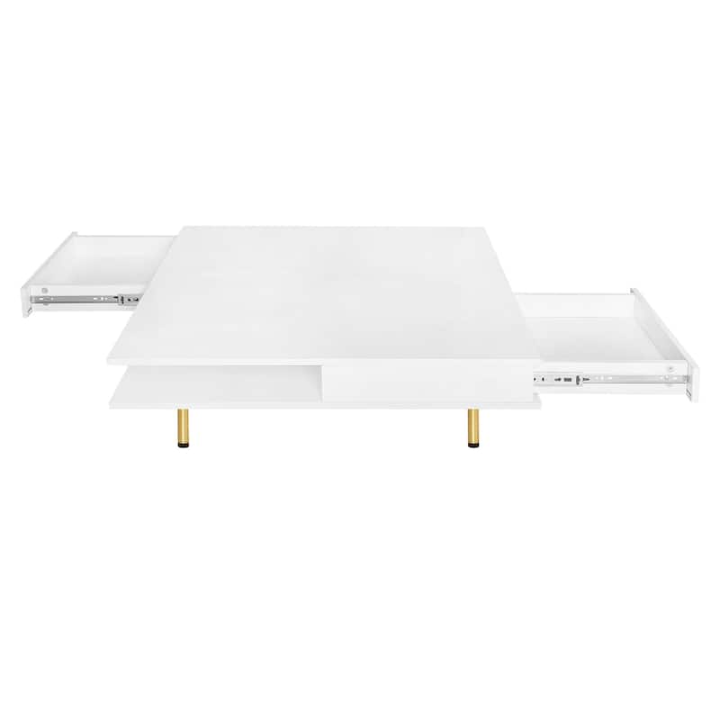 Exquisite High Gloss Coffee Table for Living Room
