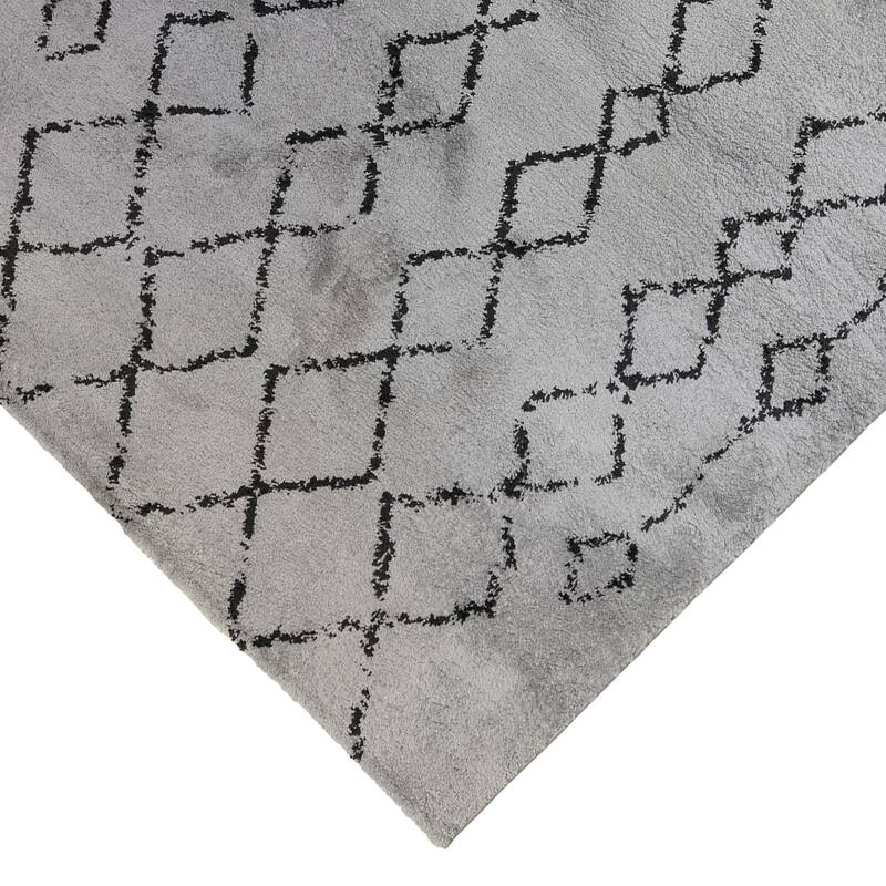 Aspen Denise Southwestern Geometric Shag Area Rug