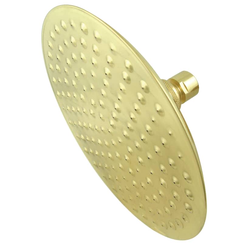 Victorian 7-3/4-Inch Shower Head - Polished Brass