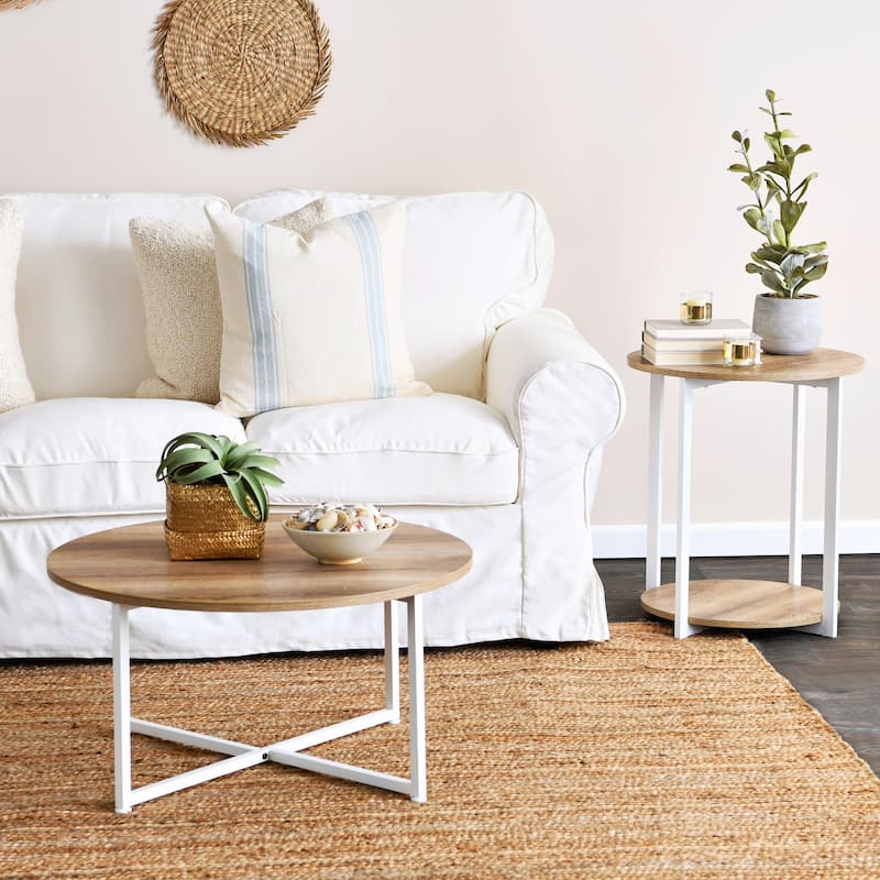 Household Essentials Round Coffee Table - 31.5"