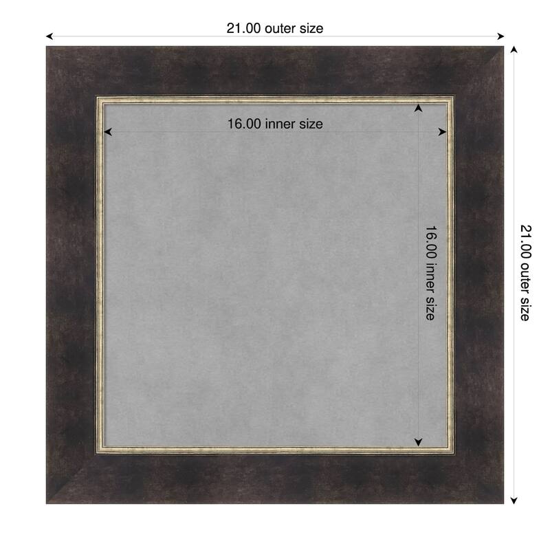 Amanti Art Odin Antique Bronze Framed - 21 x 21 in