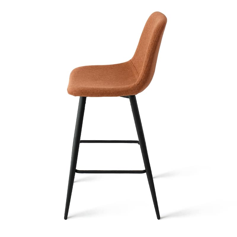 Fabric Upholstered 26" Counter Stool (Set of 2) - 38"x19"x19"