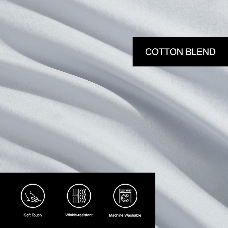 Vera Wang Egyptian Cotton Solid Sheet Set