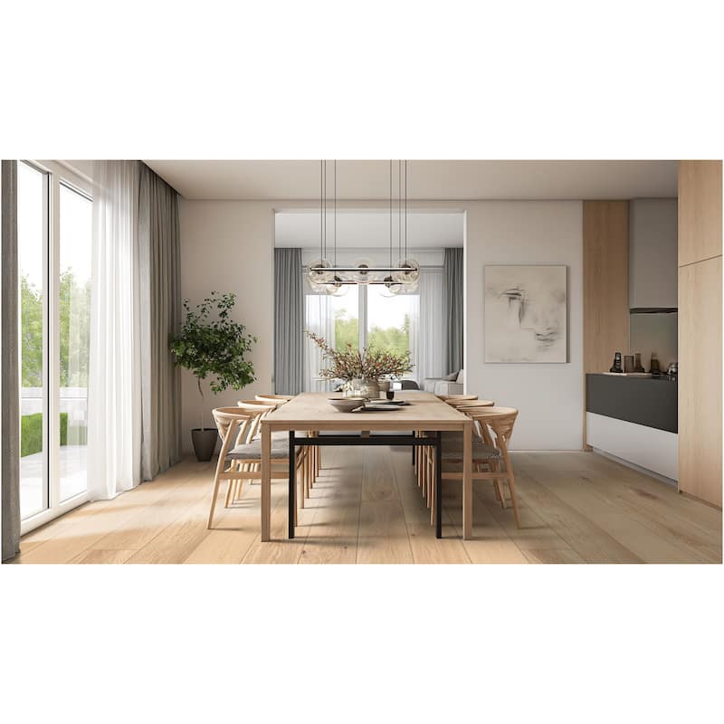 Ackland AKVEW9.5X86-0604-CA Sterlington 9" Wide Wire Brushed