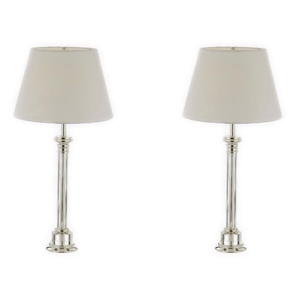 Shop Crystal Column Table Lamp Bedside Lamp Desk Lamp-SET ...