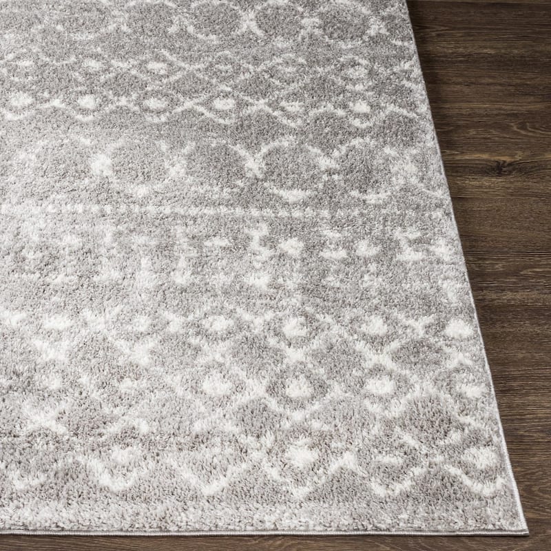 Livabliss Aliyah Shag Moroccan Tribal Area Rug