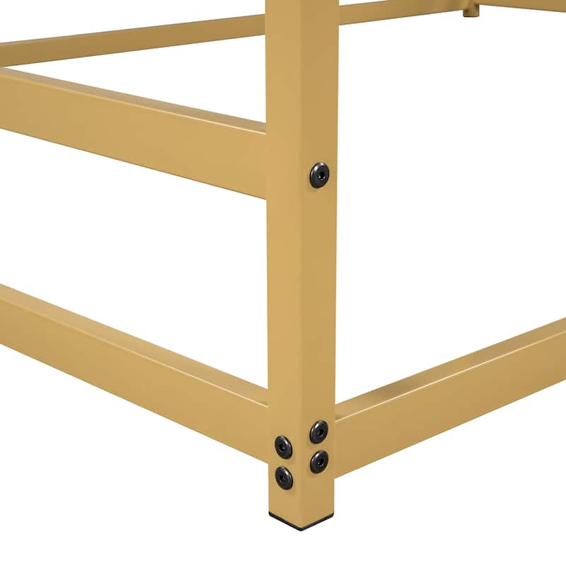 Metal Platform Bed, Queen