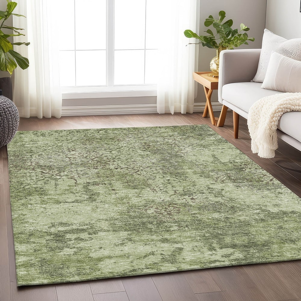 Premium Washable Super Soft Vintage Trellis Mayfield Rug
