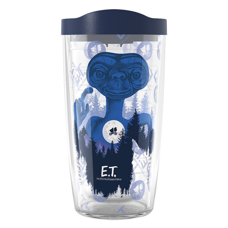 Tervis E.T. the Extra-Terrestrial 40th Anniversary Made in USA Double Walled Insulated Travel Tumbler, Classic - 16oz