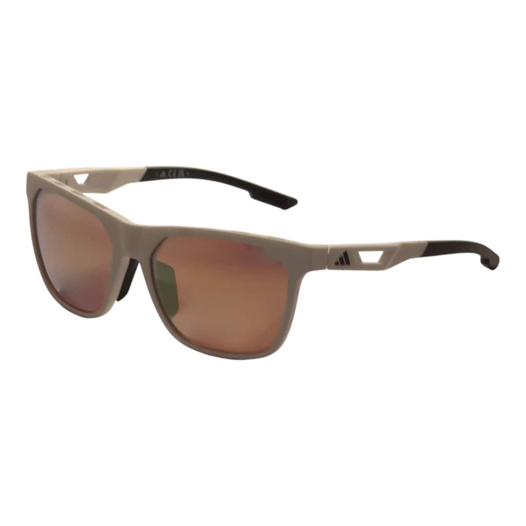 Adidas Unisex 55mm White Sunglasses SP0091-21G-55