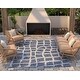 preview thumbnail 1 of 13, Bovence Global Giraffe Indoor/Outdoor Rug by Havenside Home