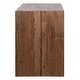 preview thumbnail 3 of 4, Camila 60-inch Rectangular Reclaimed Teak Waterfall Writing Desk