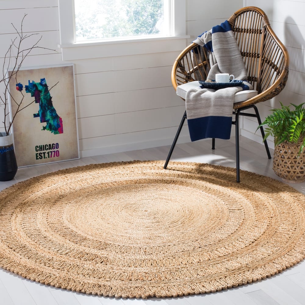 SAFAVIEH Handmade Natural Fiber Azul Jute Rug