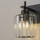 preview thumbnail 24 of 115, Mid-Century Modern Dimmable Bathroom Vanity Light Crystal Glass Wall Sconce