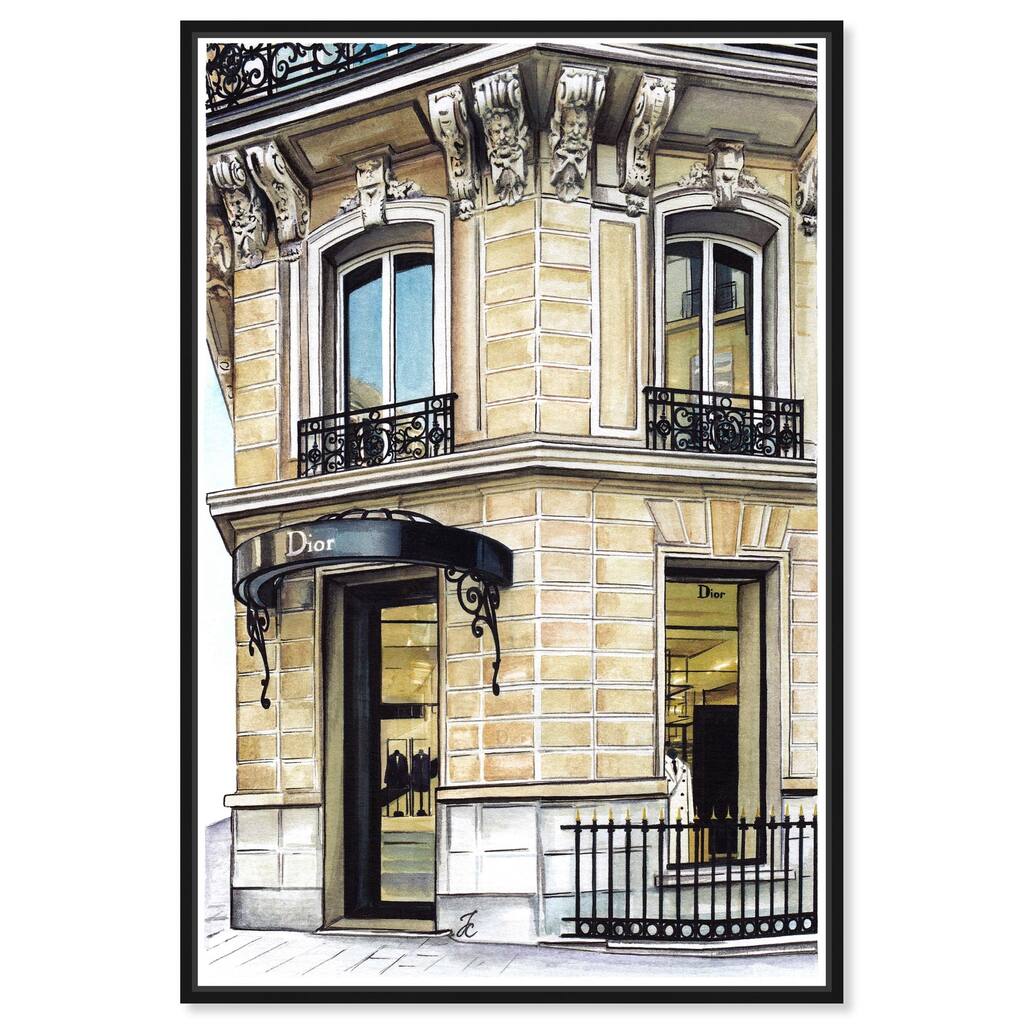 Doll Memories - Glamorous Drama Canvas by Art Remedy