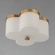 preview thumbnail 4 of 5, Maxim 12240 Clover 2 Light 13" Wide Flush Mount Ceiling Fixture