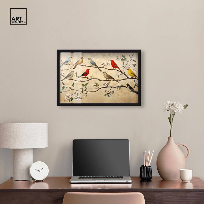 Arboreal Aria II Shadowbox by Art Remedy