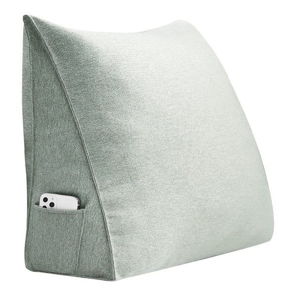 WOWMAX Bed Rest Wedge Reading Pillow Sofa Daybed Triangle Cushion 24 On Sale Bed Bath Beyond 29166169