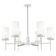 Option Polished Nickel, Matte White