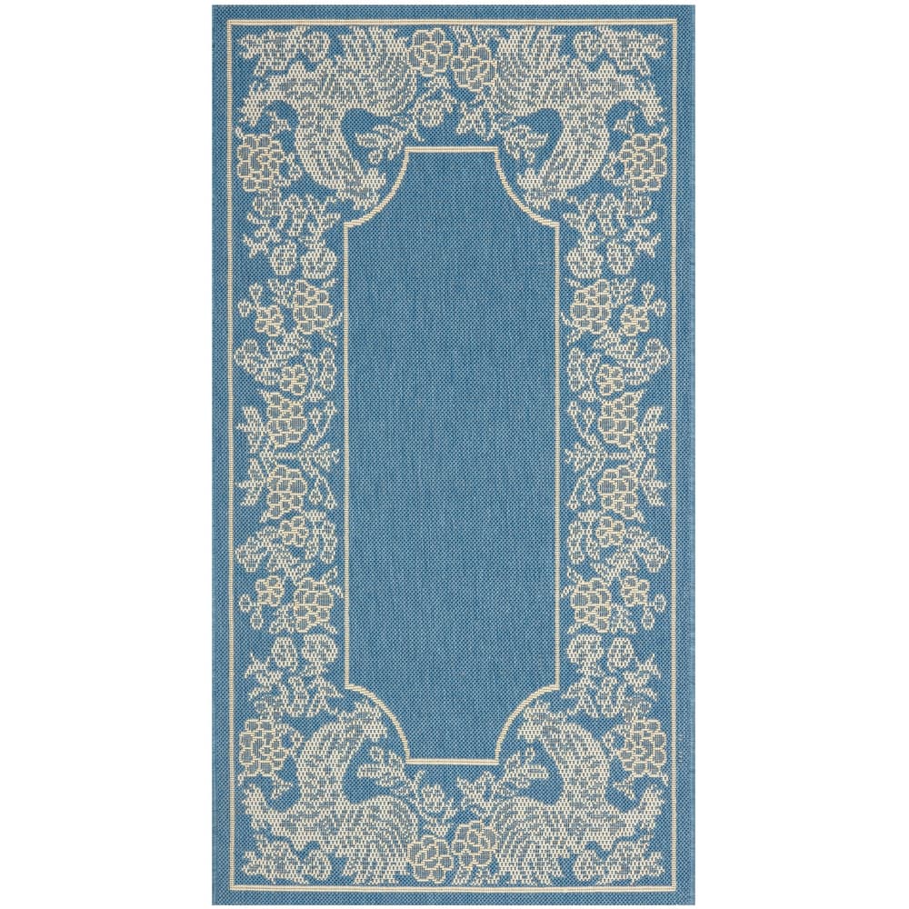 SAFAVIEH Courtyard Terry Indoor/ Outdoor Waterproof Patio Backyard Rug