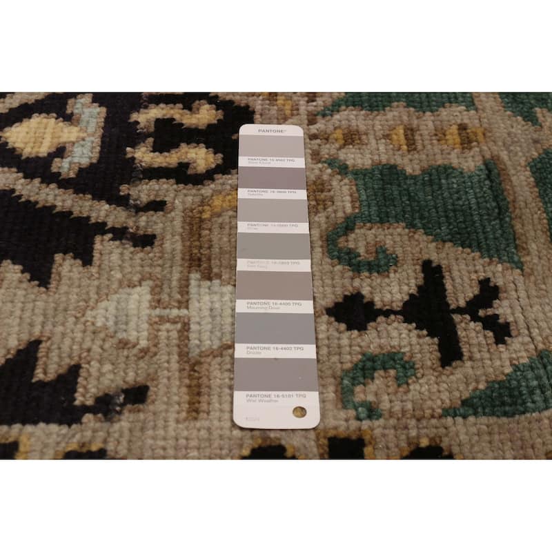 ECARPETGALLERY Hand-knotted Jules Serapi Grey Wool Rug - 8'2 x 9'10