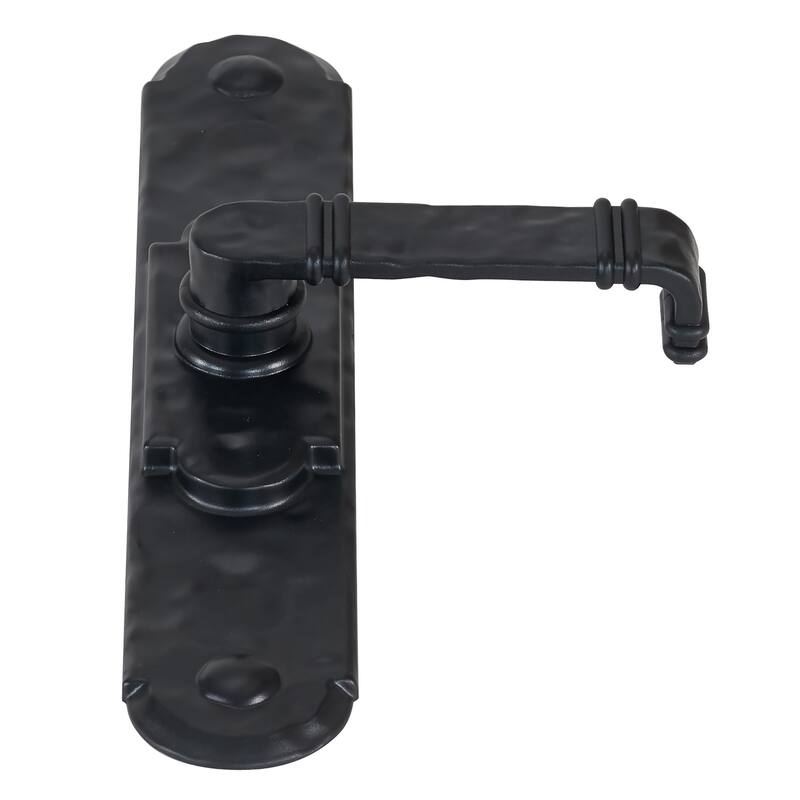 Household Essentials Premium Carriage House Magnetic Garage Door Hinges with Lever, Black
