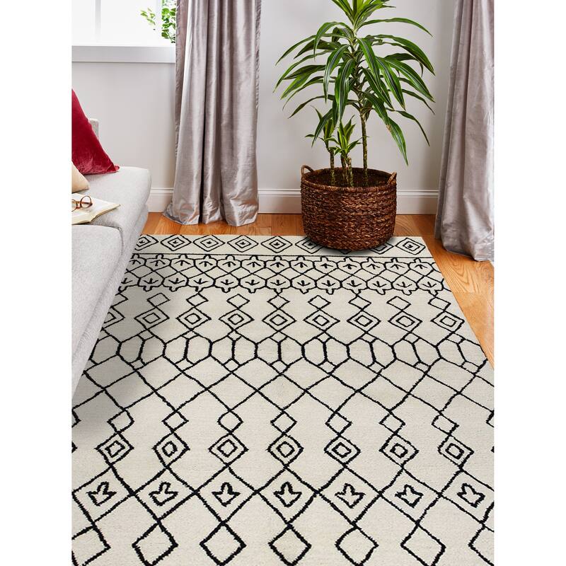 Bashian Avalon Contemporary Hand Tufted Area Rug