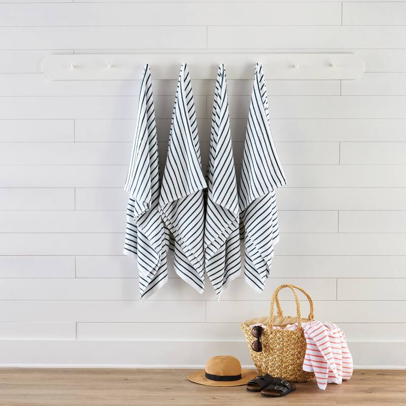 Becky Cameron Ultra Soft Plush Cotton Cabana Towels