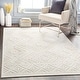 preview thumbnail 2 of 11, Livabliss Eugenia Cream Geometric Indoor/ Outdoor Area Rug 2' x 2'11" - Cream