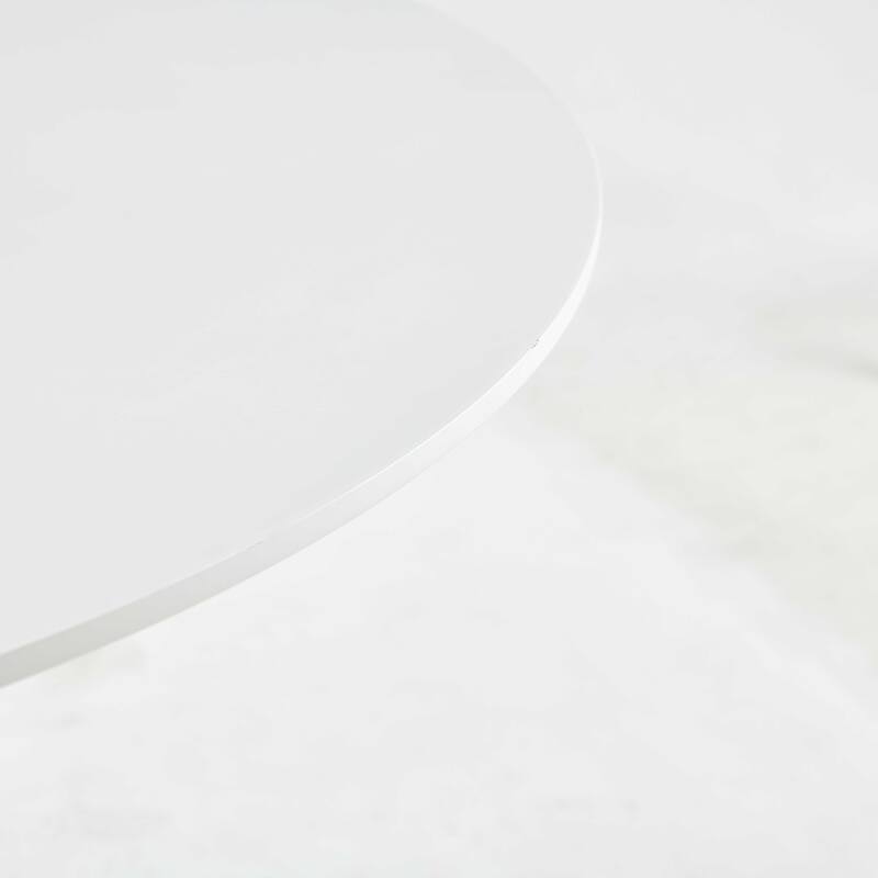 42.1" Mid-century Dining Table for 4-6 people for kitchen