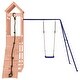 preview thumbnail 3 of 17, vidaXL Swing Set Outdoor Backyard Wooden Playground Equipment for Kids Age 3-8