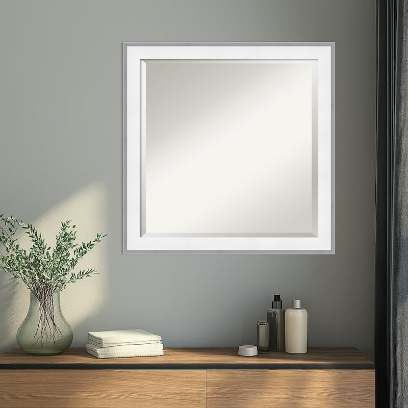 Maya Beveled Framed Wall Mirror