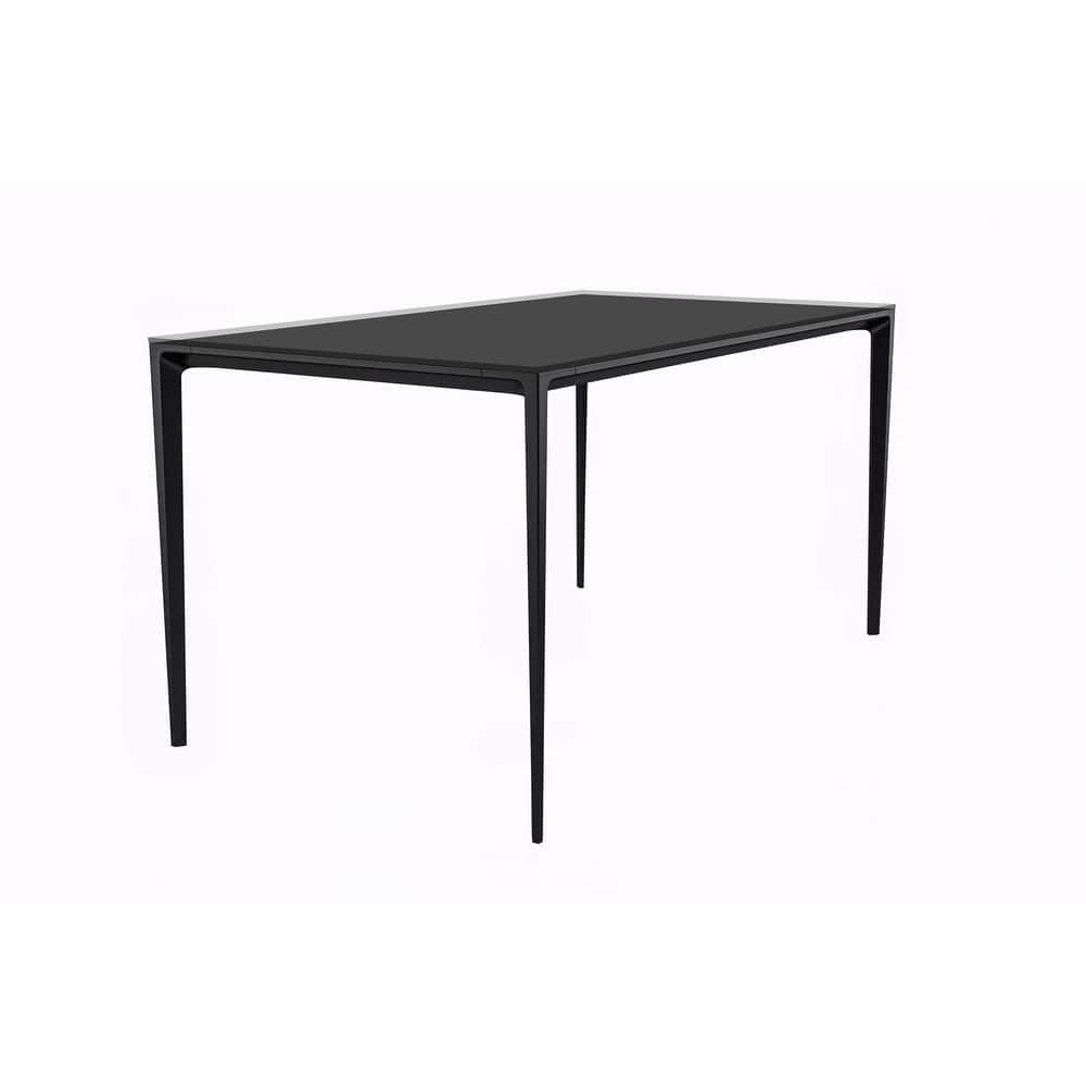 Avo 55" Rectangular Dining Table with Glass/Stone Top