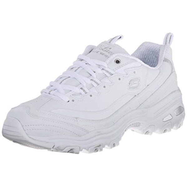 skechers air cooled memory foam womens white