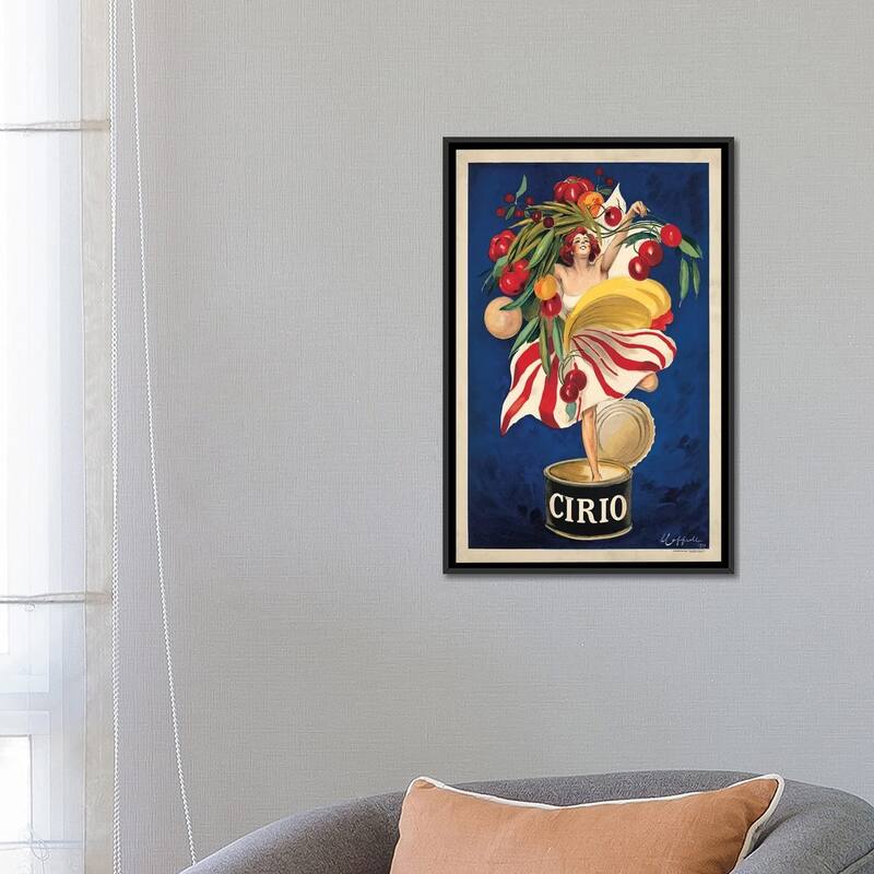 iCanvas "Cirio" by Leonetto Cappiello Framed Canvas Print
