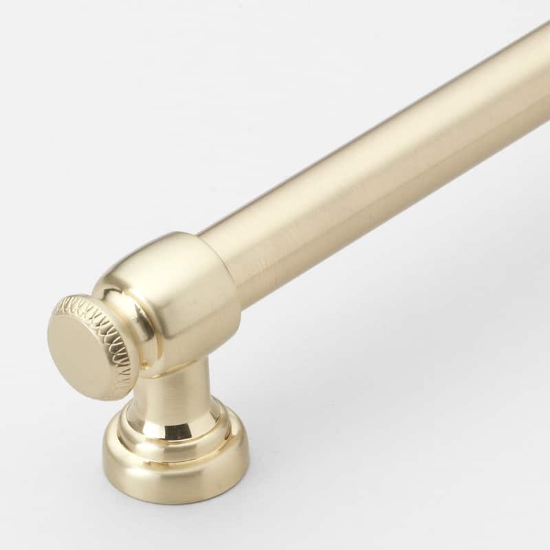 7-5/8 Inch Center to Center Classic Euro Bar Pull Cabinet Hardware Handle - 4361-192-CHPG