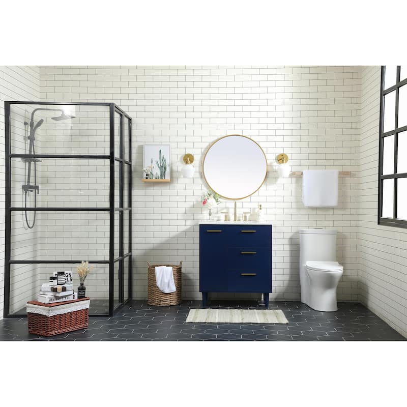 Space 24 - 30 Inch Single Bathroom Vanity