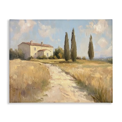Stupell Country Villa Path Canvas Wall Art Design By Petal Prints Design
