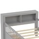 preview thumbnail 32 of 37, Twin Size Bed with Headboard Storage Rack, Two Under-Bed Drawers, Three-Side Guardrails for Safety and Security