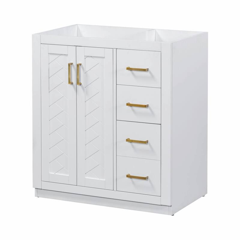 30'' Bathroom Vanity with Resin Sink