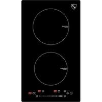 Cooksir Electric Cooktop 2 Burner, Plug in Electric Stove Top Stainless  Steel 110V, Hot Surface Indicator, Overheat Protection, Ceramic Cooktop  with 2