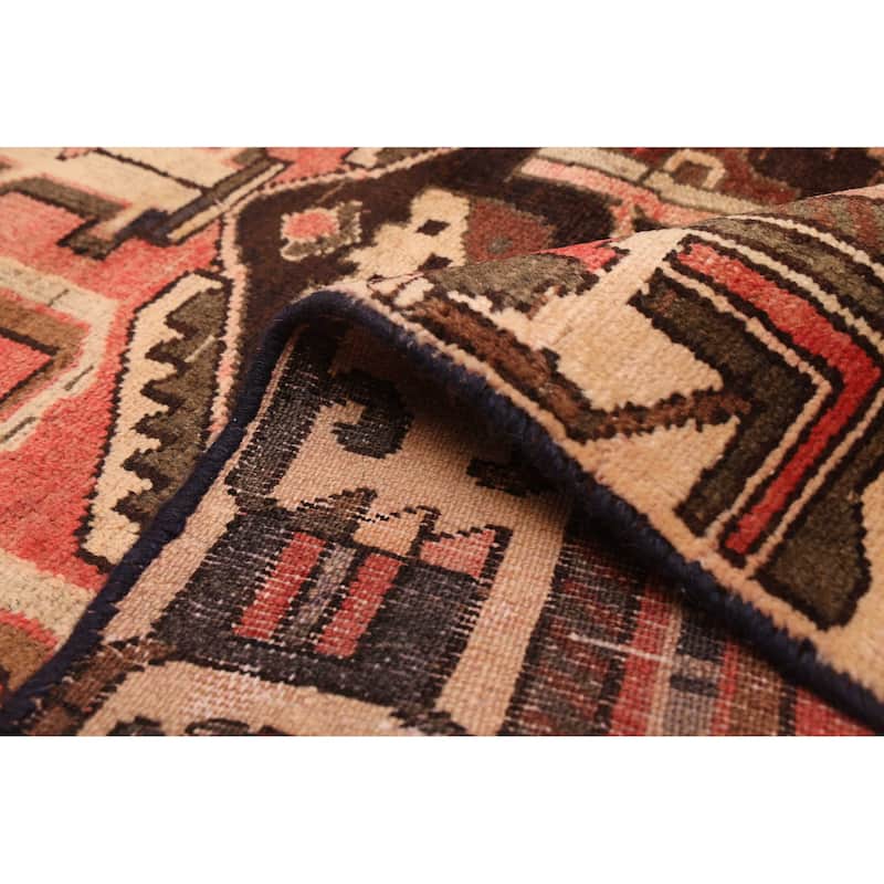 ECARPETGALLERY Hand-knotted Andelz Red Wool Rug - 4'0 x 6'3