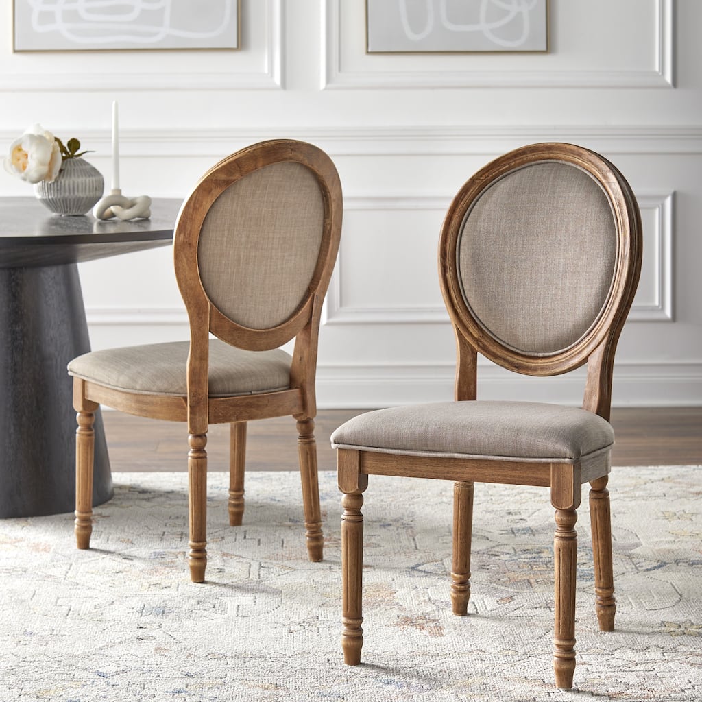 Lifestorey Toscana Solid Wood Dining Chair (Set of 2)