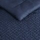 preview thumbnail 5 of 10, Nautica Point Harbor Solid Embossed Comforter Set