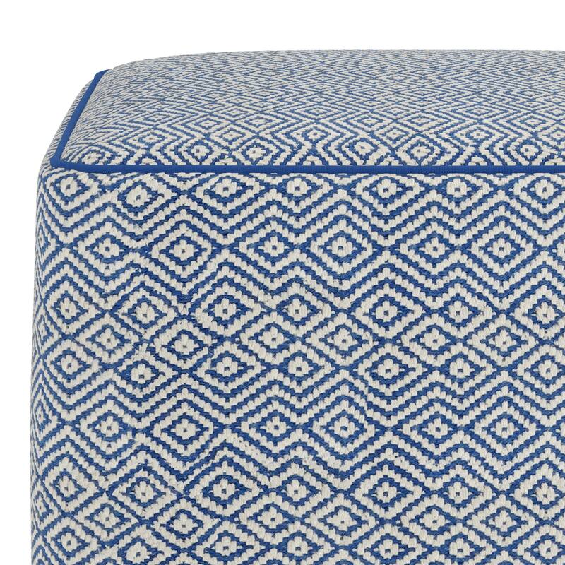 WYNDENHALL Dougan Boho Square Pouf
