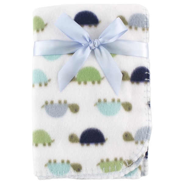 slide 1 of 1, Luvable Friends Baby Boy Coral Fleece Blanket, Turtle, One Size - Turtle - One Size Turtle - One Size