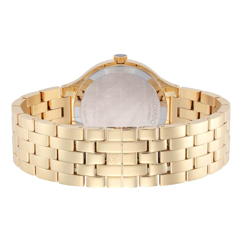 Movado Men's 40mm Venturi Quartz Watch 0608043 - Gold - N/A